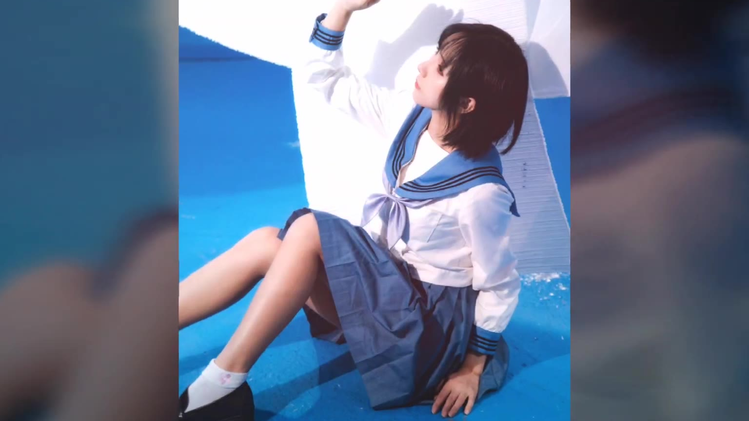 元气满满~我想看女孩穿JK的样子!